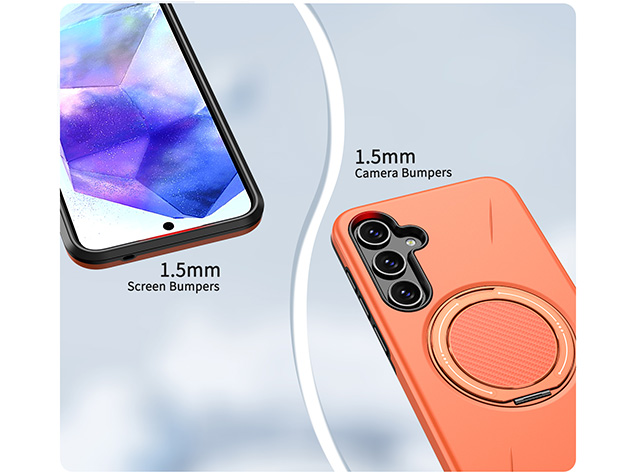 Impact Case with Ring for Samsung Galaxy A16 - Orange