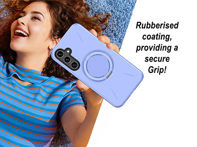 Impact Case with Ring for Samsung Galaxy A16 - Purple