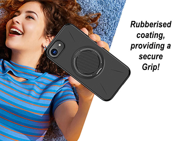 Impact Case with Ring for iPhone 16e - Black