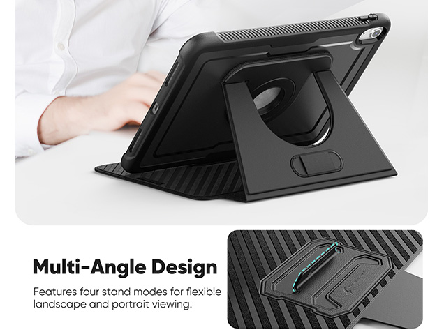 Stylish Robust Case for the iPad 10th & 11th Gen - Black