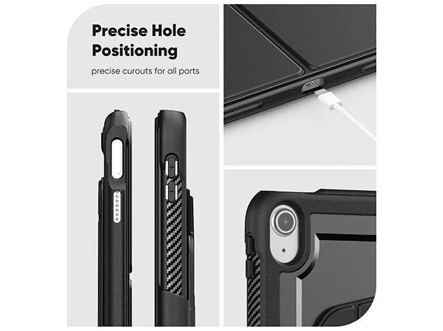 Stylish Robust Case for the iPad 10th & 11th Gen - Black