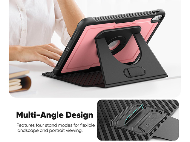 Stylish Robust Case for the iPad 10th & 11th Gen - Dusty Pink