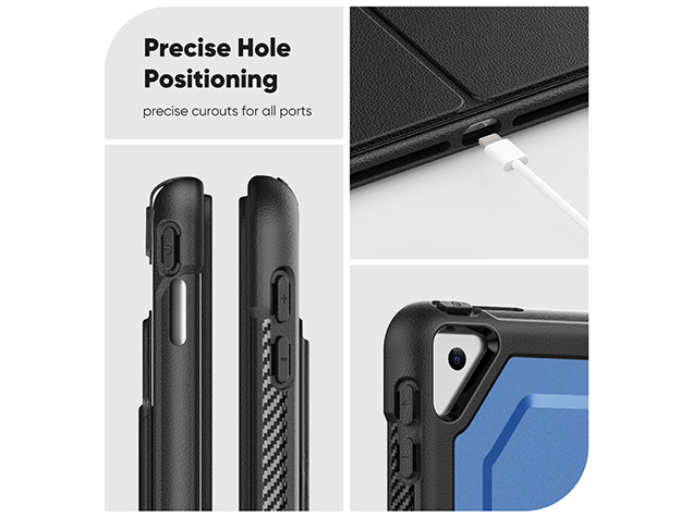 Stylish Robust Case for the iPad 10.2 (9th, 8th & 7th Gen) - Blue