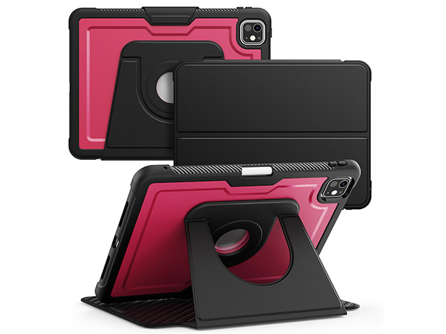 Stylish Robust Case for the iPad Pro 11 (2025 / 2024) - Rose Red