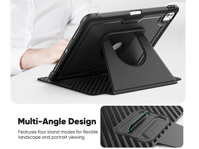 Stylish Robust Case for the iPad Pro 13 (2025 / 2024) - Black