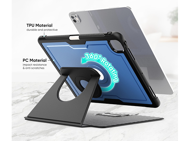Stylish Robust Case for the iPad Pro 13 (2025 / 2024) - Blue