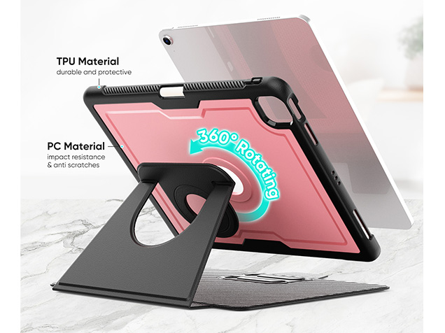 Stylish Robust Case for the iPad Air 13 (2025 / 2024) - Dusty Pink