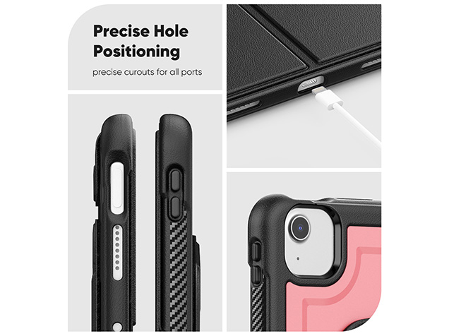 Stylish Robust Case for the iPad Air 4th & 5th Gen - Dusty Pink