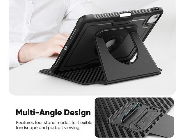 Stylish Robust Case for the iPad Pro 11 (4th, 3rd, 2nd, & 1st Gen) - Black