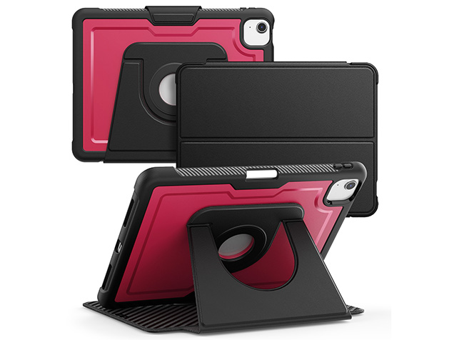 Stylish Robust Case for the iPad Pro 11 (4th, 3rd, 2nd, & 1st Gen) - Rose Red