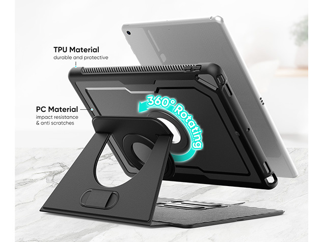 Stylish Robust Case for the iPad Air 3rd Gen (2019) - Black