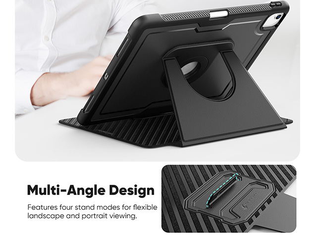 Stylish Robust Case for the iPad Pro 12.9 (6th, 5th, 4th & 3rd Gen) - Black