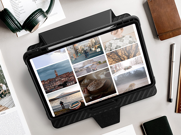 Stylish Robust Case for the iPad Pro 12.9 (6th, 5th, 4th & 3rd Gen) - Green