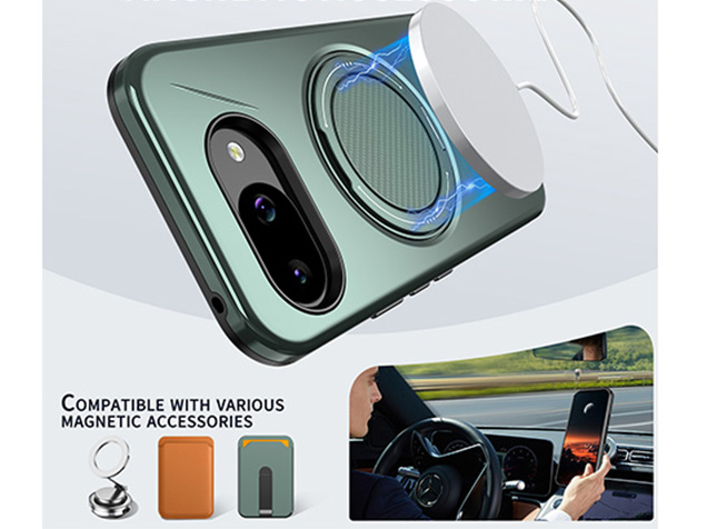 Impact Case with Ring for Google Pixel 10a - Green