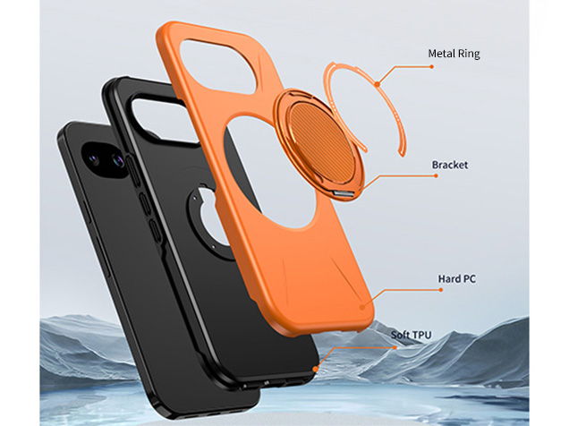 Impact Case with Ring for Google Pixel 10a - Orange