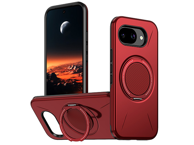 Impact Case with Ring for Google Pixel 10a - Red Impact Case