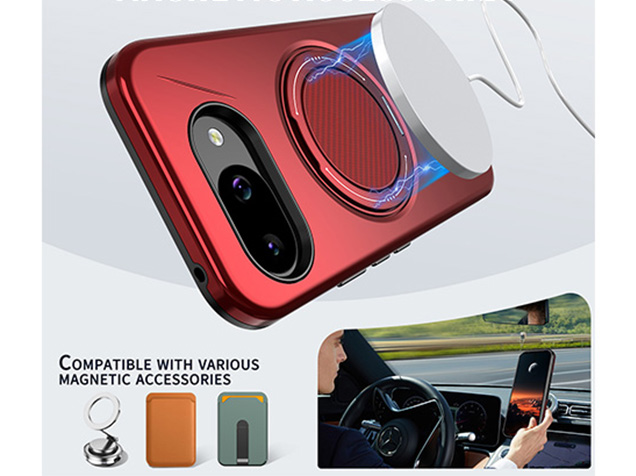 Impact Case with Ring for Google Pixel 10a - Red