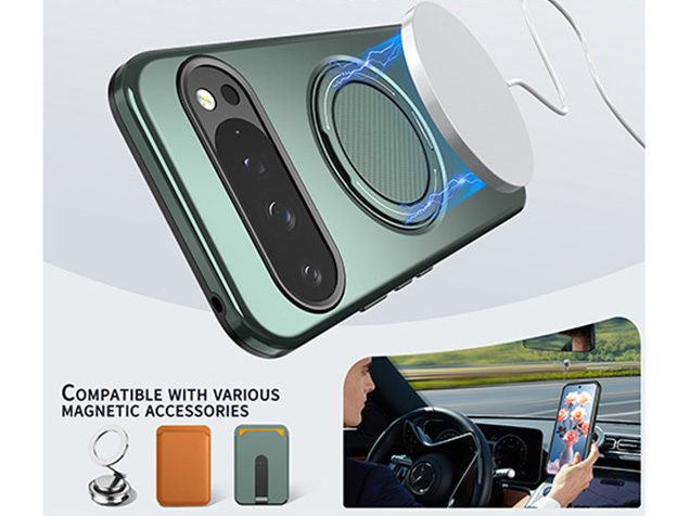 Impact Case with Ring for Google Pixel 10 Pro XL - Green