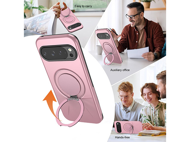 Impact Case with Ring for Google Pixel 10 Pro XL - Pink