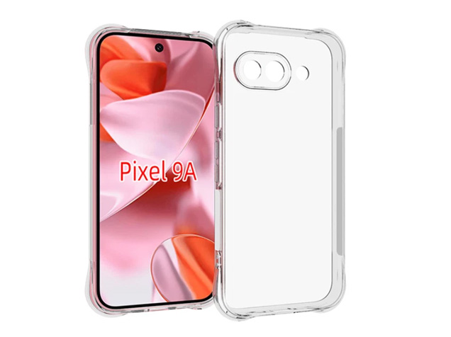 Gel Case with Bumper Edges for Google Pixel 10a - Clear Soft Cover