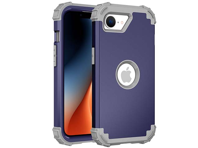 Defender Case for iPhone 17e - Navy Impact Case