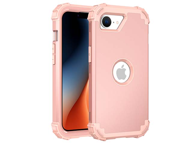Defender Case for iPhone 17e - Rose Gold Impact Case