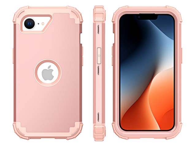 Defender Case for iPhone 17e - Rose Gold