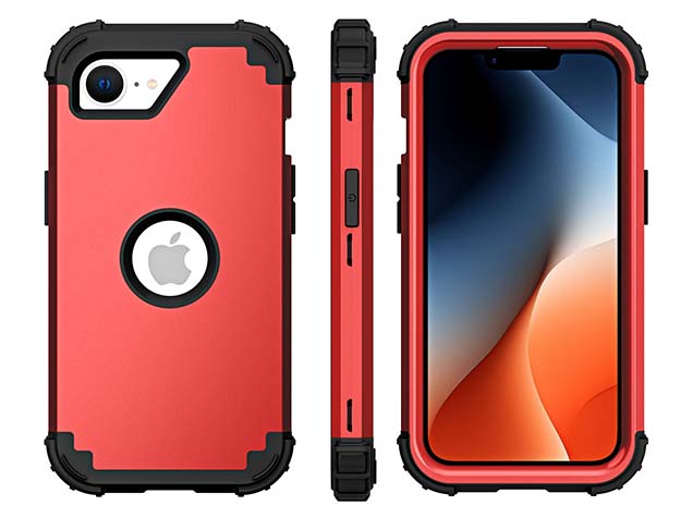 Defender Case for iPhone 17e - Red
