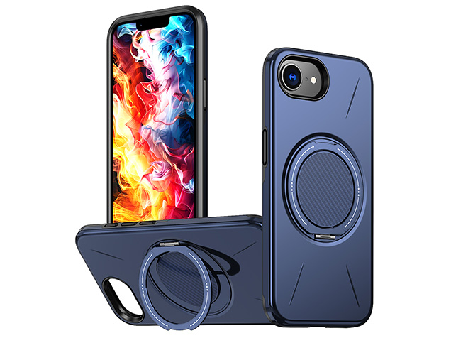 Impact Case with Ring for iPhone 17e - Blue Impact Case
