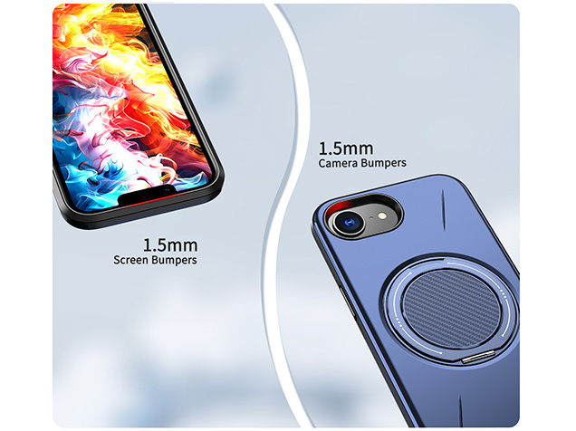 Impact Case with Ring for iPhone 17e - Blue