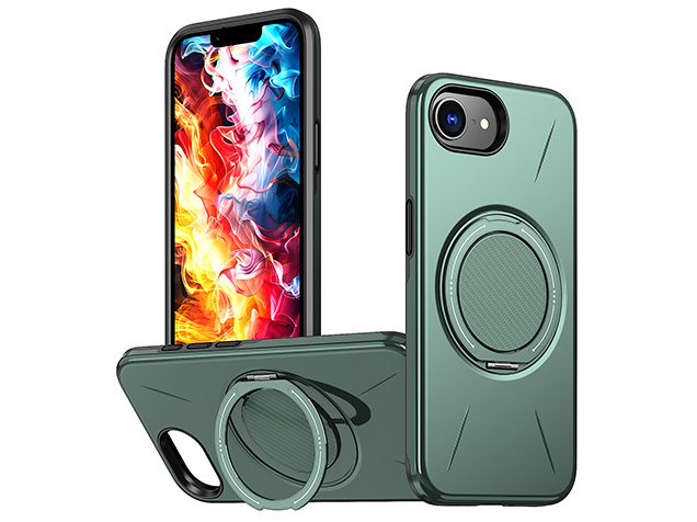 Impact Case with Ring for iPhone 17e - Green Impact Case