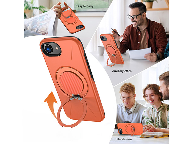 Impact Case with Ring for iPhone 17e - Orange