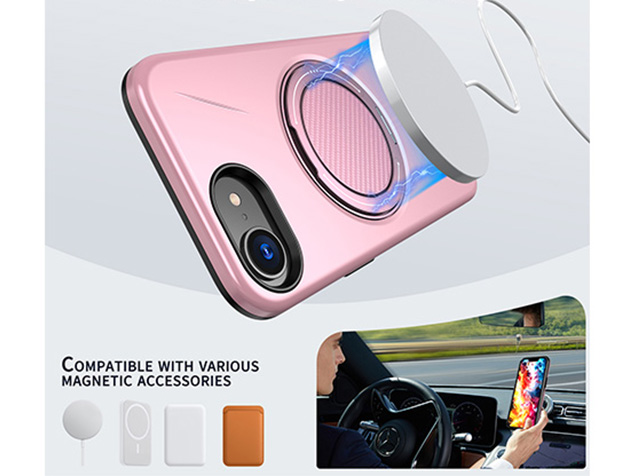 Impact Case with Ring for iPhone 17e - Pink
