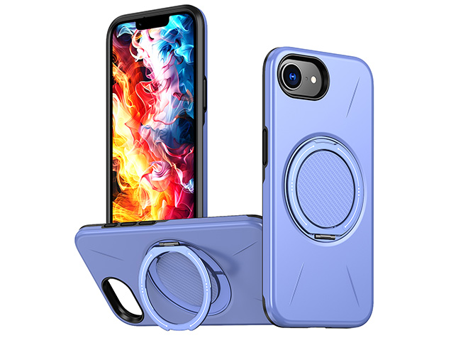 Impact Case with Ring for iPhone 17e - Purple Impact Case