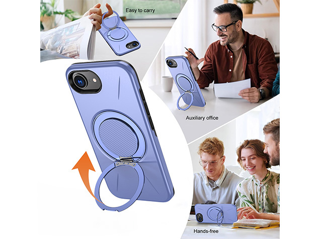 Impact Case with Ring for iPhone 17e - Purple