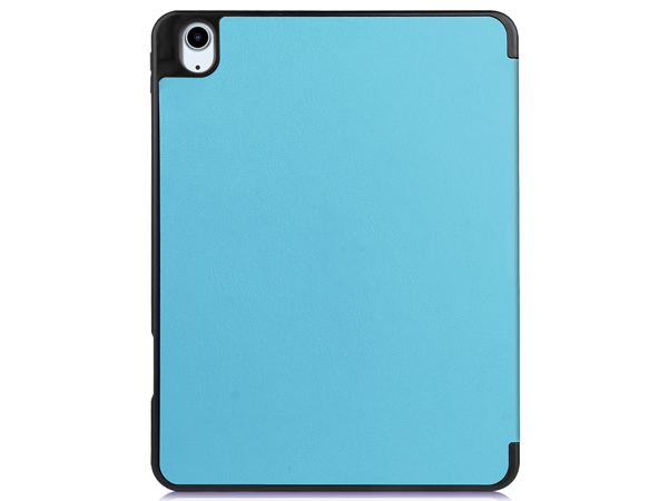 Synthetic Leather Flip Case with Stand for iPad Air 11 inch (2026) - Sky Blue