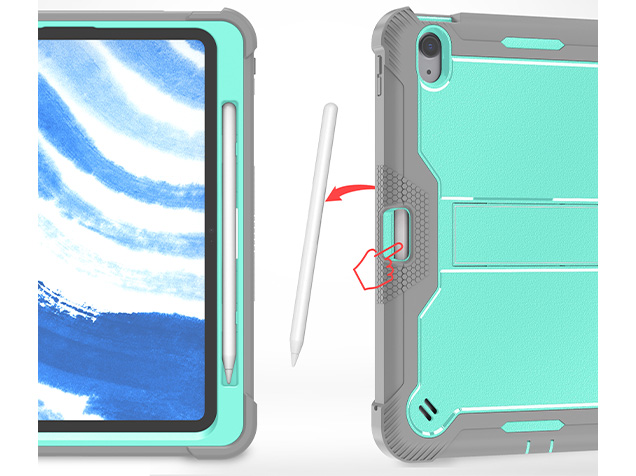 Impact Case for the iPad Air 11 (2026) - Mint/Grey