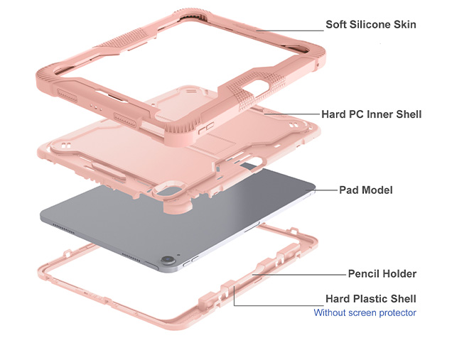 Impact Case for the iPad Air 11 (2026) - Rose Gold/Pink