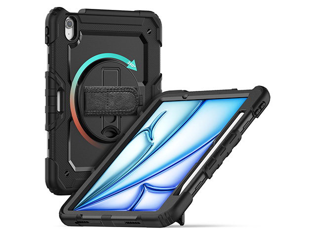 Rugged Impact Case for iPad Air 11 (2026) - Black
