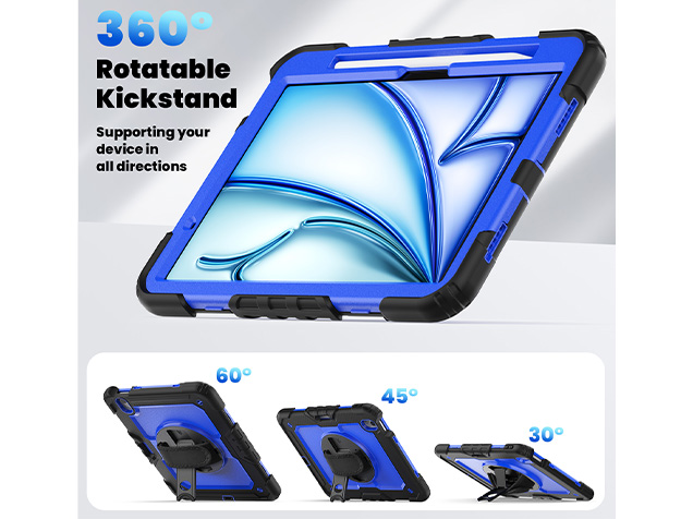 Rugged Impact Case for iPad Air 11 (2026) - Blue