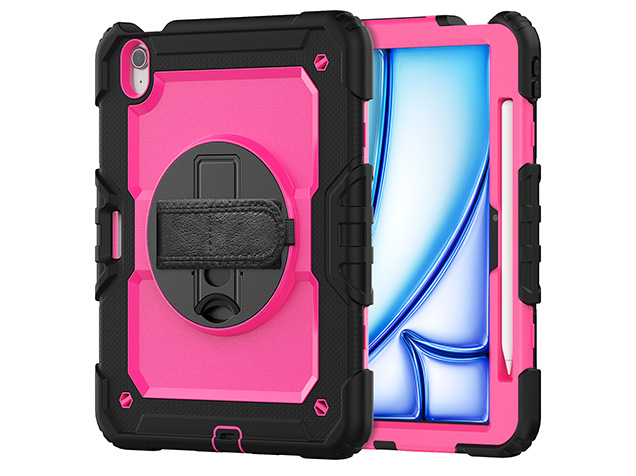 Rugged Impact Case for iPad Air 11 (2026) - Pink Impact Case