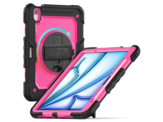 Rugged Impact Case for iPad Air 11 (2026) - Pink