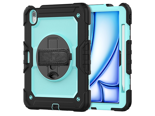 Rugged Impact Case for iPad Air 11 (2026) - Turquoise Impact Case