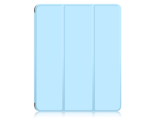 Synthetic Leather Flip Case with Stand for iPad Air 13 inch (2026) - Baby Blue