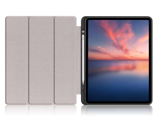 Synthetic Leather Flip Case with Stand for iPad Air 13 inch (2026) - Lilac