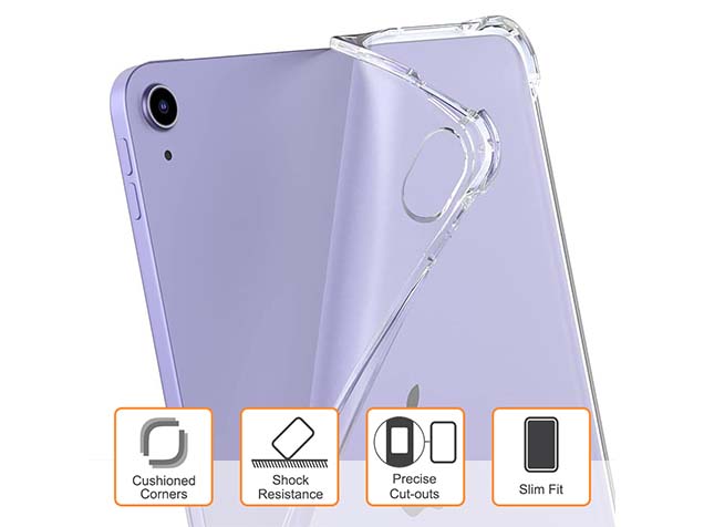 Gel Case with Bumper Edges for iPad Air 13 (2026) - Clear