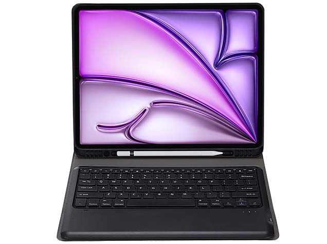Keyboard and Case for iPad Air 13 (2026) - Black