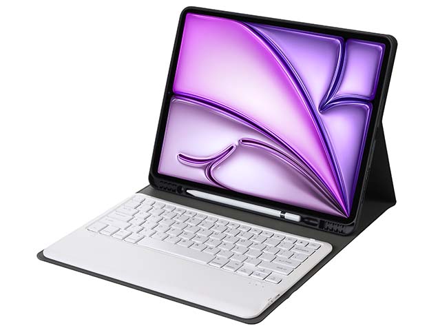 Keyboard and Case for iPad Air 13 (2026) - Rose Gold