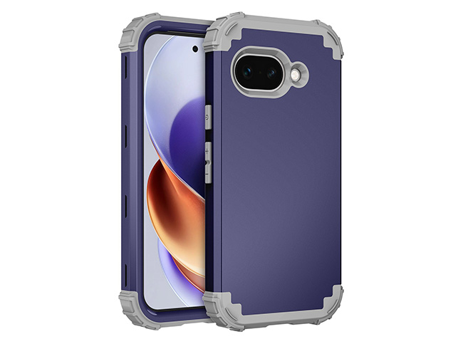 Defender Case for Google Pixel 10a - Navy Impact Case