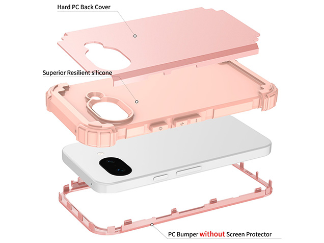Defender Case for Google Pixel 10a - Pink